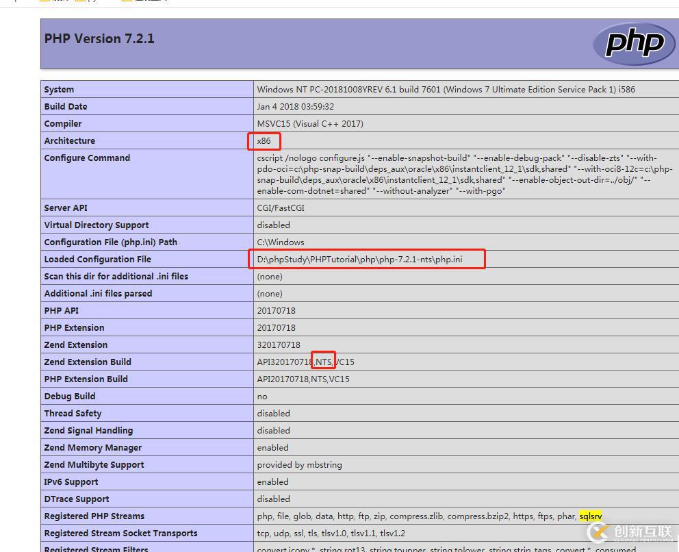 php pdo連接sqlserver配置