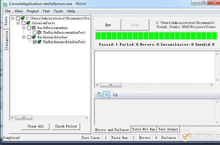 Webdriver(selenium2.0)+NUnit+C# (一)