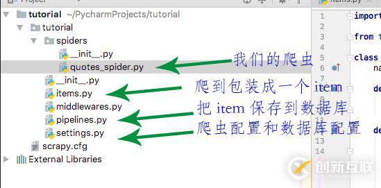 如何利用scrapy將爬到的數據保存到mysql