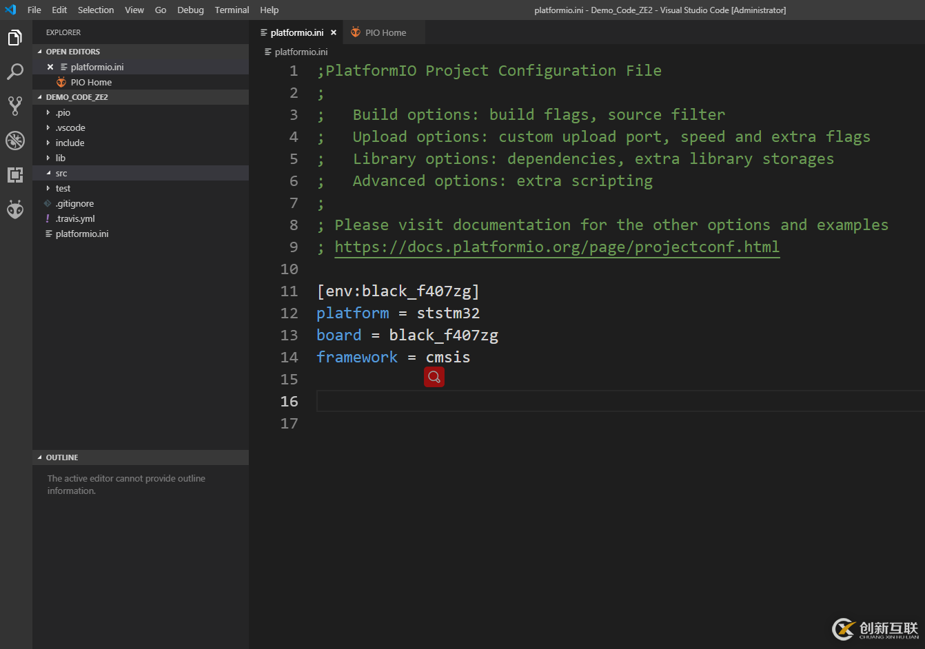 如何實(shí)現(xiàn)vscode+platformIO開發(fā)stm32f4