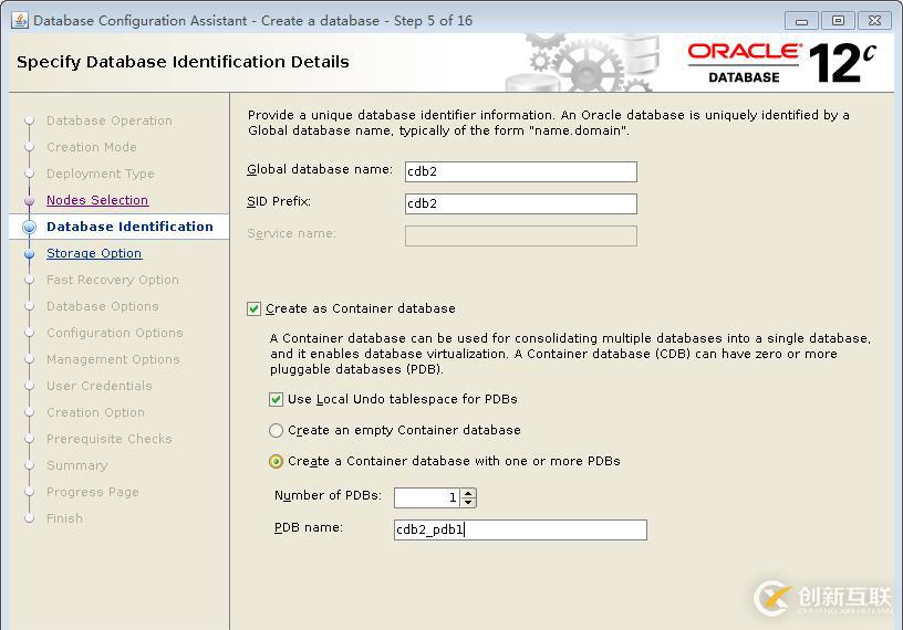 ProxmoxVE 之 oracle12C 多CDB和PDB