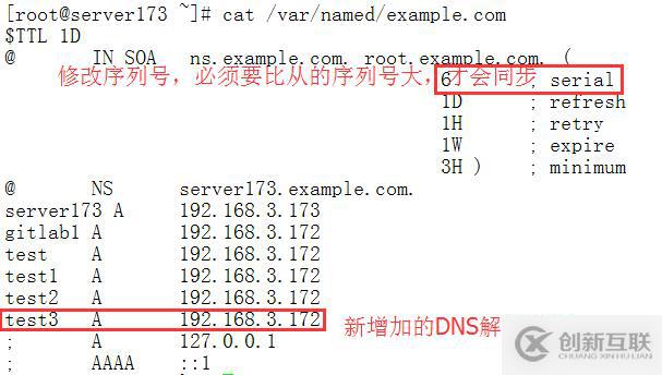 centos7 DNS主從服務搭建及問題故障排錯