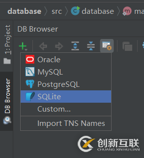 IntellJ Idea 2020版怎么添加sqlite數據庫