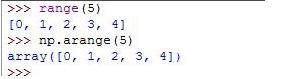 python arange函數是什么
