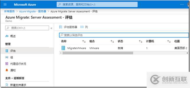 Azure Migrate評估VMware VM的步驟