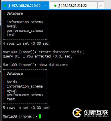 Keepalived+MariaDB10配置+雙主+高可用數(shù)據(jù)庫(kù)