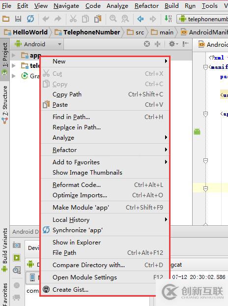 Android studio中的module項目 如何刪除