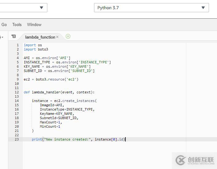 Lambda，AWS和Python的自動化管理操作 - 創建新的EC2 實例