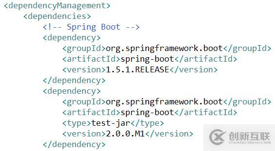 springboot中maven配置依賴的示例分析