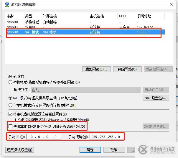 VMware 自定義ip后訪問外網