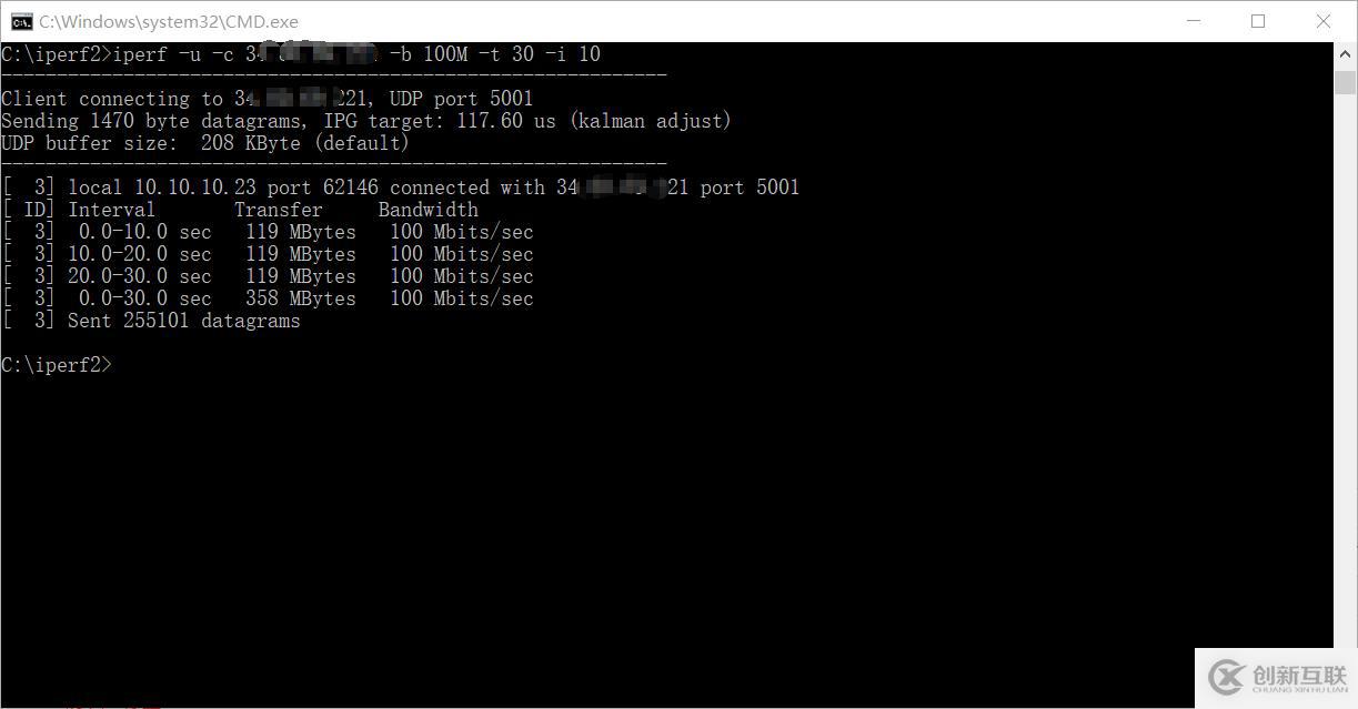 iPerf 測速軟件的參數介紹和使用