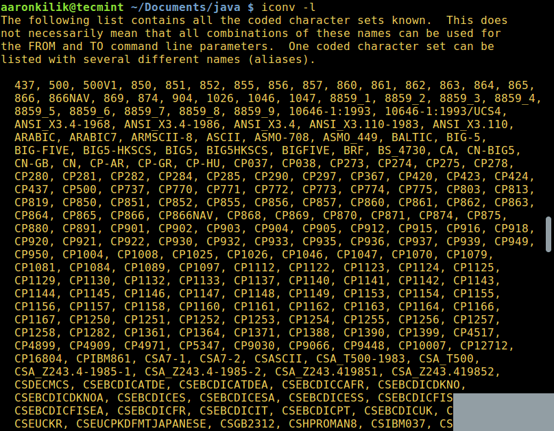 Linux 下如何將使用各種字符編碼的文件轉化為UTF-8編碼