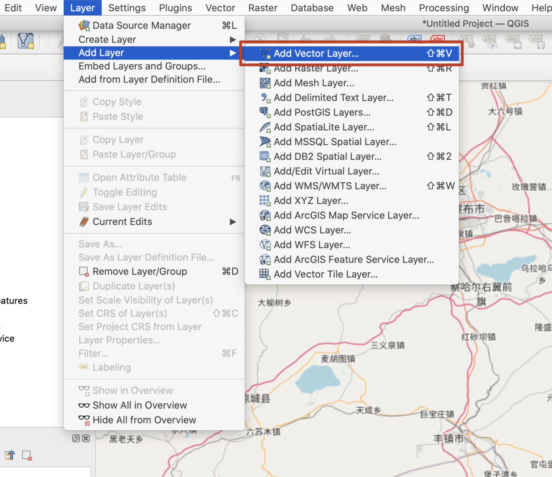 如何使用QGIS繪制鐵路軌跡geojson