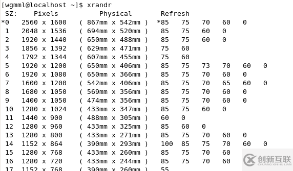 在Linux系統下怎么更改桌面分辨率