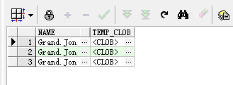 Oracle中如何使用CLOB大數據字段類型