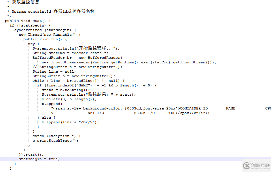 如何基于spring-boot和docker-java實現對docker容器的動態管理和監控功能