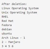 linux如何刪除文件某幾行