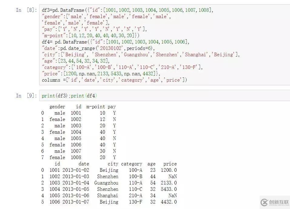 Python中怎么實現數據合并與追加