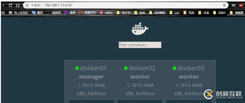 Docker swarm集群的搭建部署