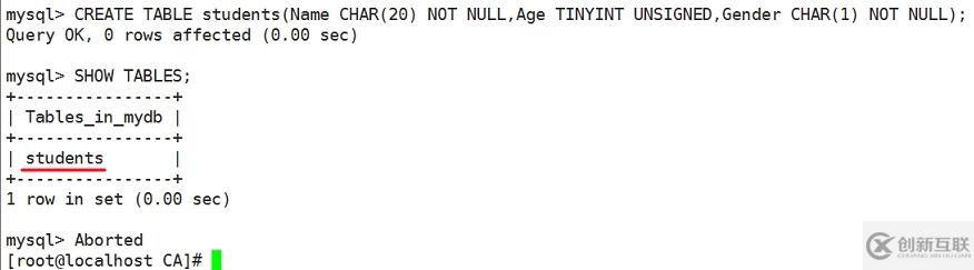 linux下關系型數據庫解釋及mysql基本命令詳解