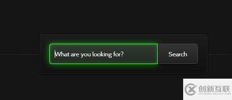 css3發光搜索表單代碼分享