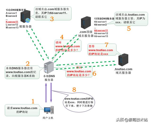 一文看懂：網址，URL，域名，IP地址，DNS，域名解析