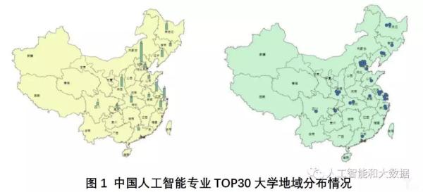 中國高校人工智能專業(yè)大排名：清華、浙大、上海交大位列前三