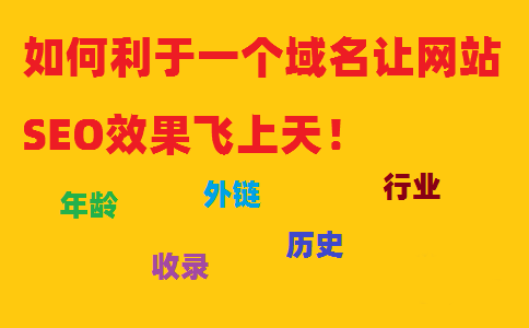 如何利于一個(gè)域名讓網(wǎng)站SEO效果飛上天！