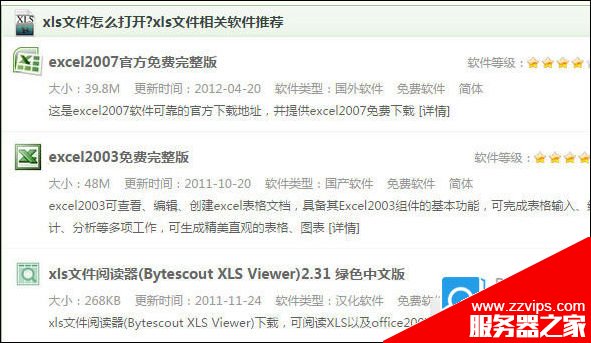 xls是什么文件格式？.xls文件打開方法