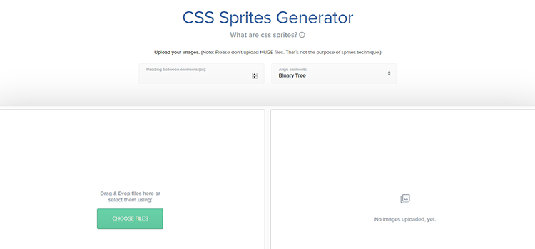 CSS Sprites發電機