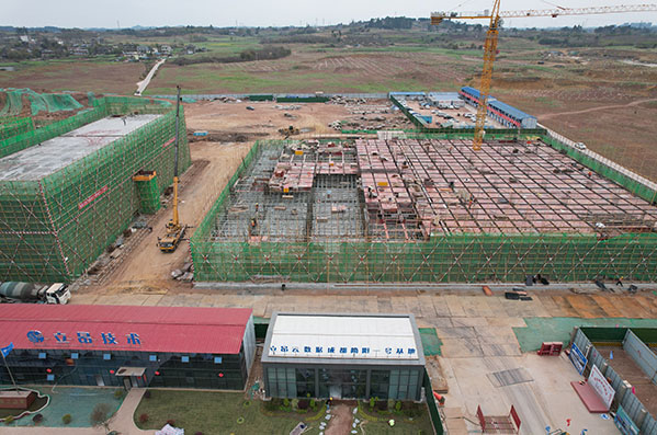 立昂云數據（成都簡陽）一號基地項目建設